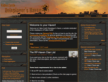Tablet Screenshot of fallenearth.rp-haven.com